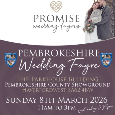 Pembrokeshire Wedding Fayre at The Parkhouse, Pembrokeshire County Showground