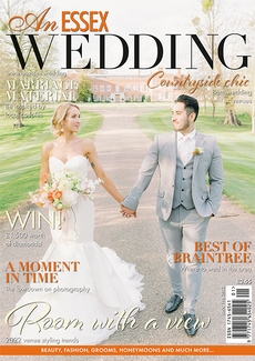 Cover of the January/February 2022 issue of An Essex Wedding magazine