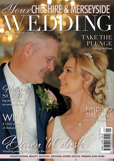 Cover of the January/February 2022 issue of Your Cheshire & Merseyside Wedding magazine