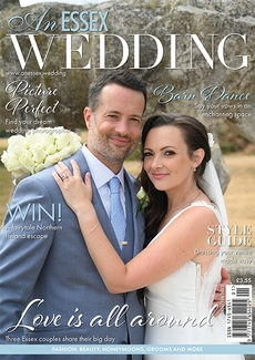 Cover of the January/February 2023 issue of An Essex Wedding magazine