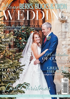 Cover of Your Berks, Bucks & Oxon Wedding, December/January 2022/2023 issue