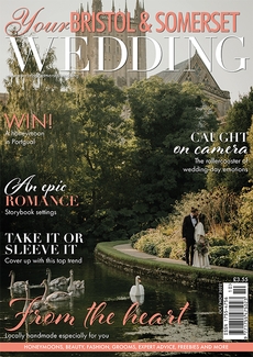 Cover of the October/November 2022 issue of Your Bristol & Somerset Wedding magazine