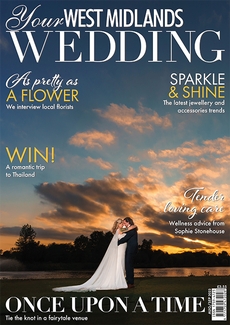 Cover of Your West Midlands Wedding, August/September 2023 issue