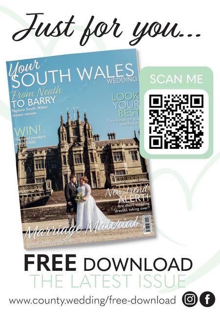 View a flyer to promote Your South Wales Wedding magazine