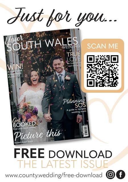View a flyer to promote Your South Wales Wedding magazine