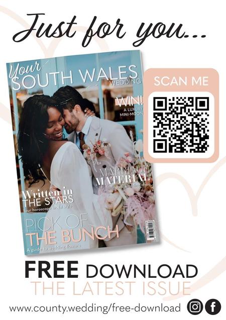 View a flyer to promote Your South Wales Wedding magazine