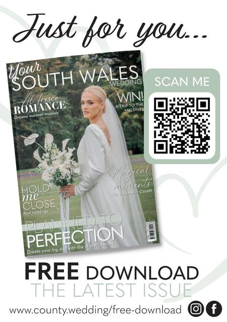 View a flyer to promote Your South Wales Wedding magazine