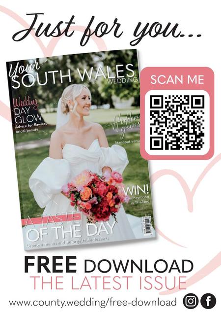 View a flyer to promote Your South Wales Wedding magazine