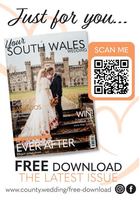 View a flyer to promote Your South Wales Wedding magazine