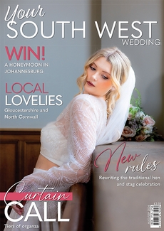 Cover of the Aug/Sept 2026 issue of Your South West Wedding magazine