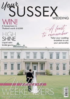 Cover of the June/July 2026 issue of Your Sussex Wedding magazine