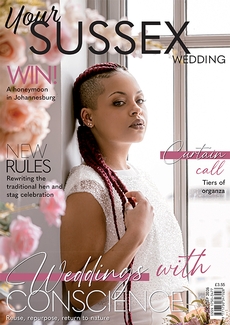 Cover of the Aug/Sept 2026 issue of Your Sussex Wedding magazine