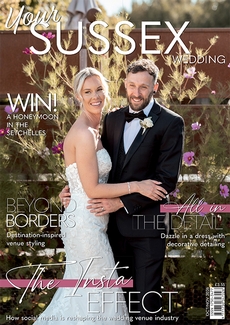Cover of the Oct/Nov 2026 issue of Your Sussex Wedding magazine