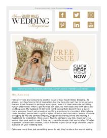 Your South Wales Wedding magazine - May 2023 newsletter