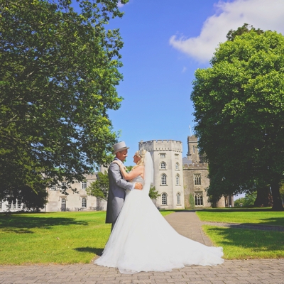 Zoe and Dan celebrated their fairytale-themed wedding at Hensol Castle