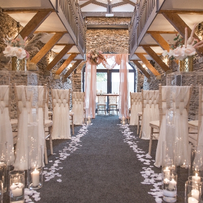 Find out more about the wedding spaces at Llechwen Hall Hotel