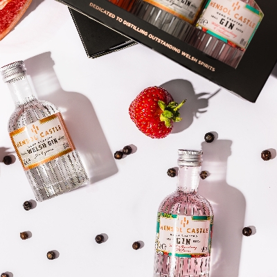 Hensol Castle has launched a new range of miniature gins