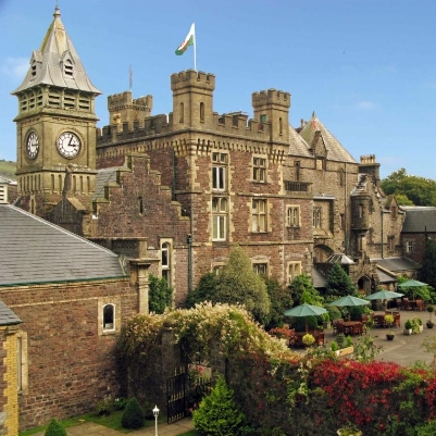 Craig Y Nos Castle is a fairytale castle located on the edge of the Brecon Beacons