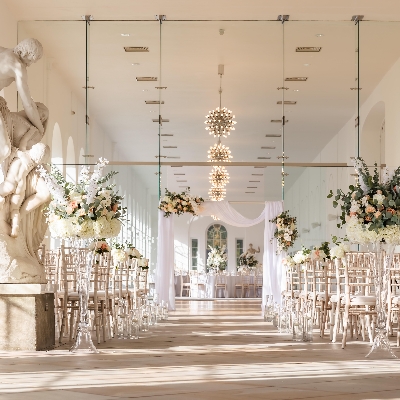 Wedding News: The Orangery is an 18th-century venue that perfectly combines rustic and contemporary décor