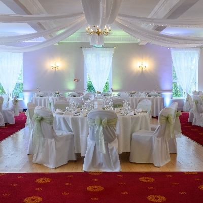 Glen Yr Afon House Hotel has refurbished its ballroom