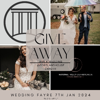 Win a wedding at an exciting wedding fair this January