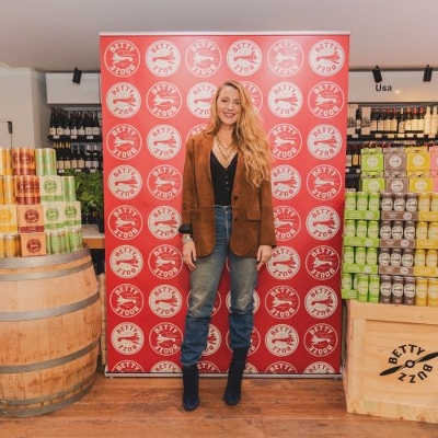 Blake Lively creates a buzz with UK launch of Betty Buzz cans in Majestic