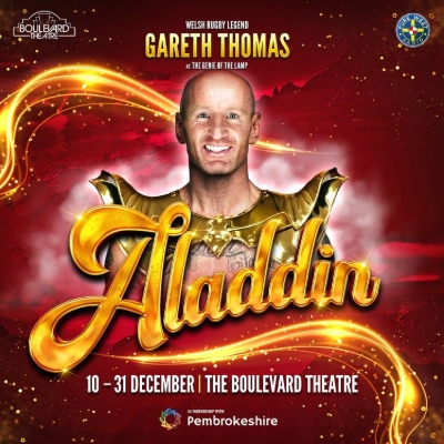 THE BIG PEMBROKESHIRE PANTOMIME GAINS  FAMOUS CAST MEMBER