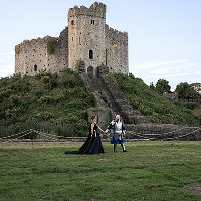 Real Weddings: Gothic Romance
