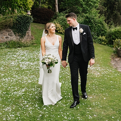 Real Weddings: Monochrome Magic