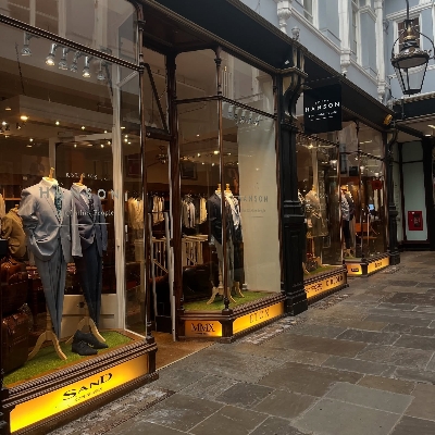 Wedding News: Hanson: The Clothes People have opened a new store in Cardiff