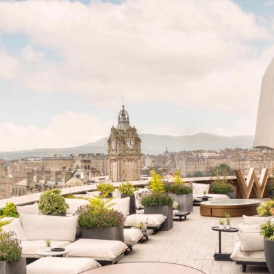 W Edinburgh's Rooftop Bar W Deck Reopens for Spring