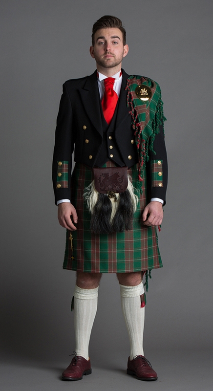Menswear specialist, Tony Collins, reveals the latest kilt trends: Image 1