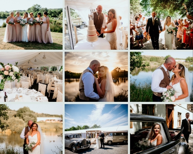 Jade and Alex had a seasonal wedding at Sylen Lakes: Image 1
