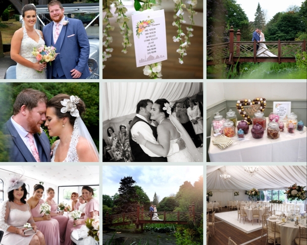 Lisa and Nicholas celebrated their big day at Bryngarw House: Image 1