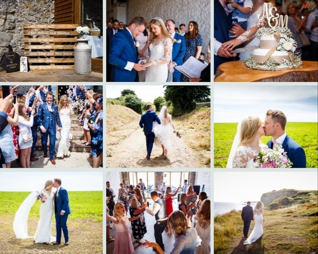 Nia and Matthew tied the knot with a beautiful wedding at Rosedew Farm: Image 1
