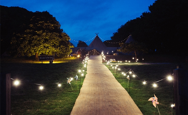 Wedding Tipi is offering a 10 per cent discount on bookings made between December and January: Image 1