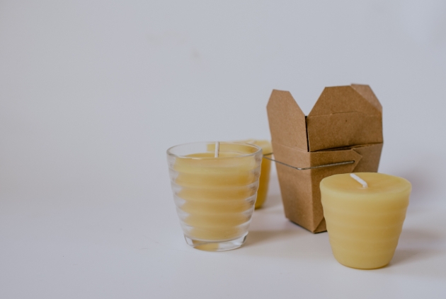 Beeswax candles