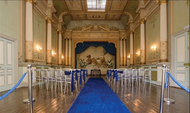 Interior of Craig Y Nos Castle