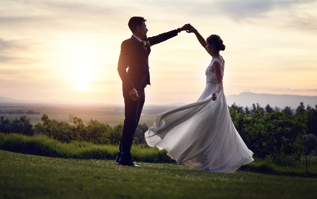 Couple dancing