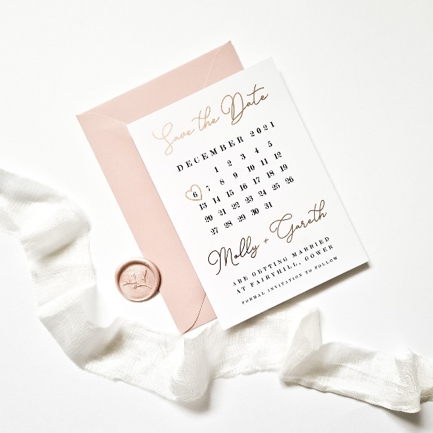 Jones & Joy has launched a new stationery size guide series to help couples create the perfect invitations