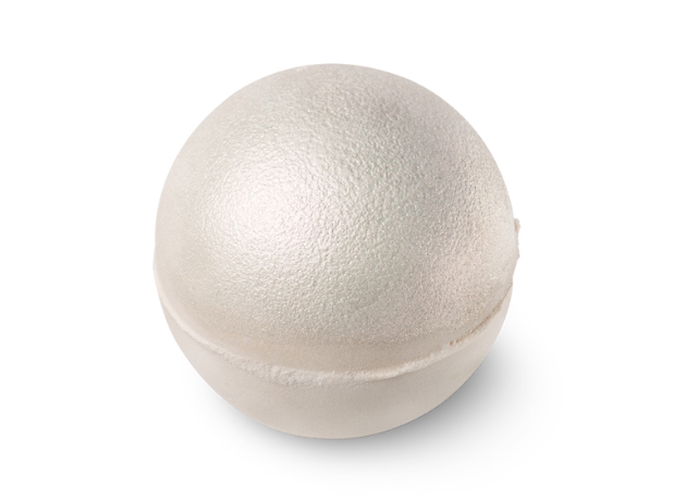 white bath bomb