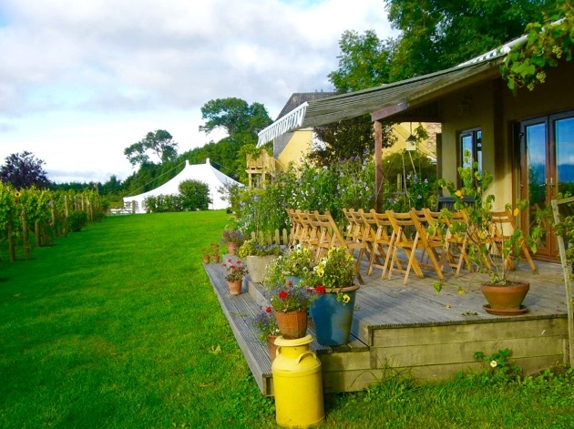 Exterior of Glyndwr Vineyard