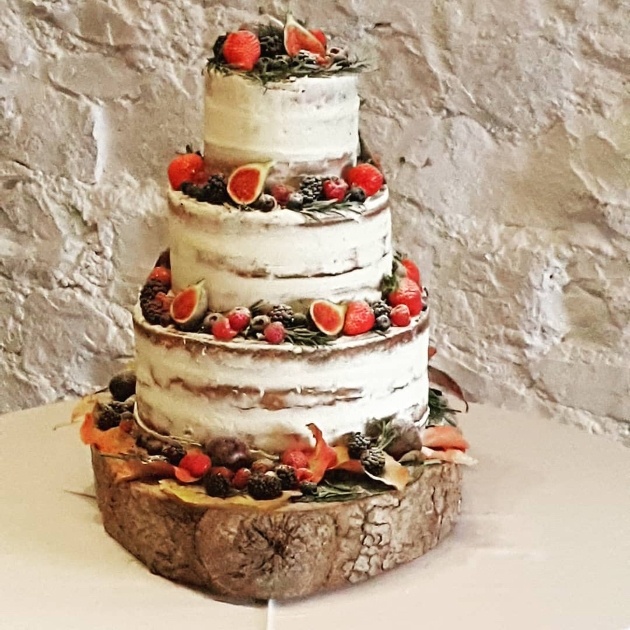 Vegan wedding cake