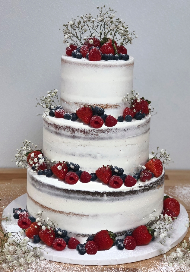 Vegan wedding cake