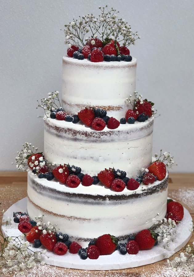 Vegan wedding cake