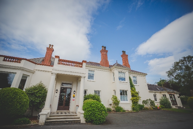 Exterior of Mansion House Llansteffan
