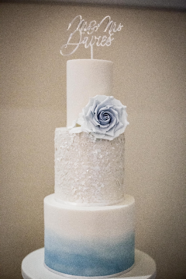 Wedding cake by The Cake Cwtch