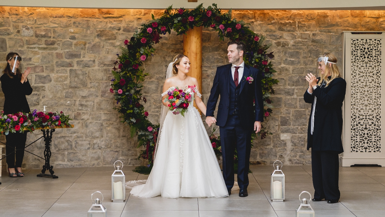 Just married
