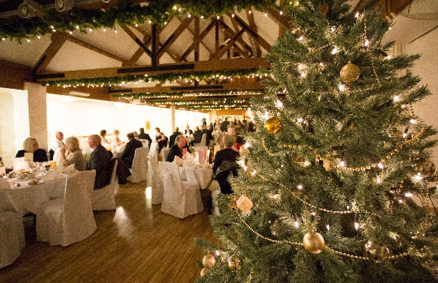 A wedding reception at Llancaiach Fawr Manor