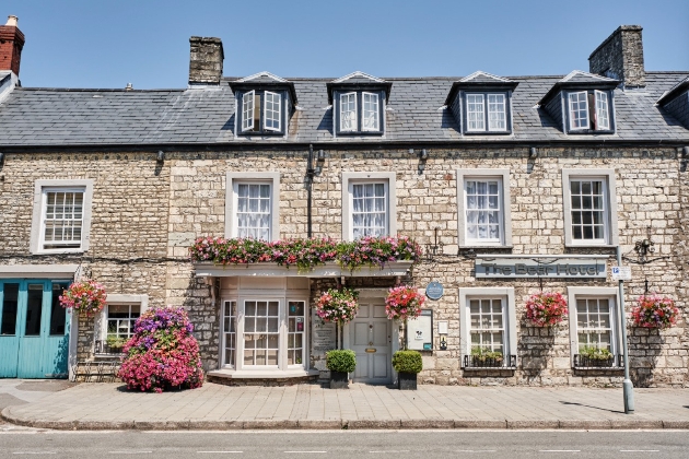 Exterior of The Bear Hotel